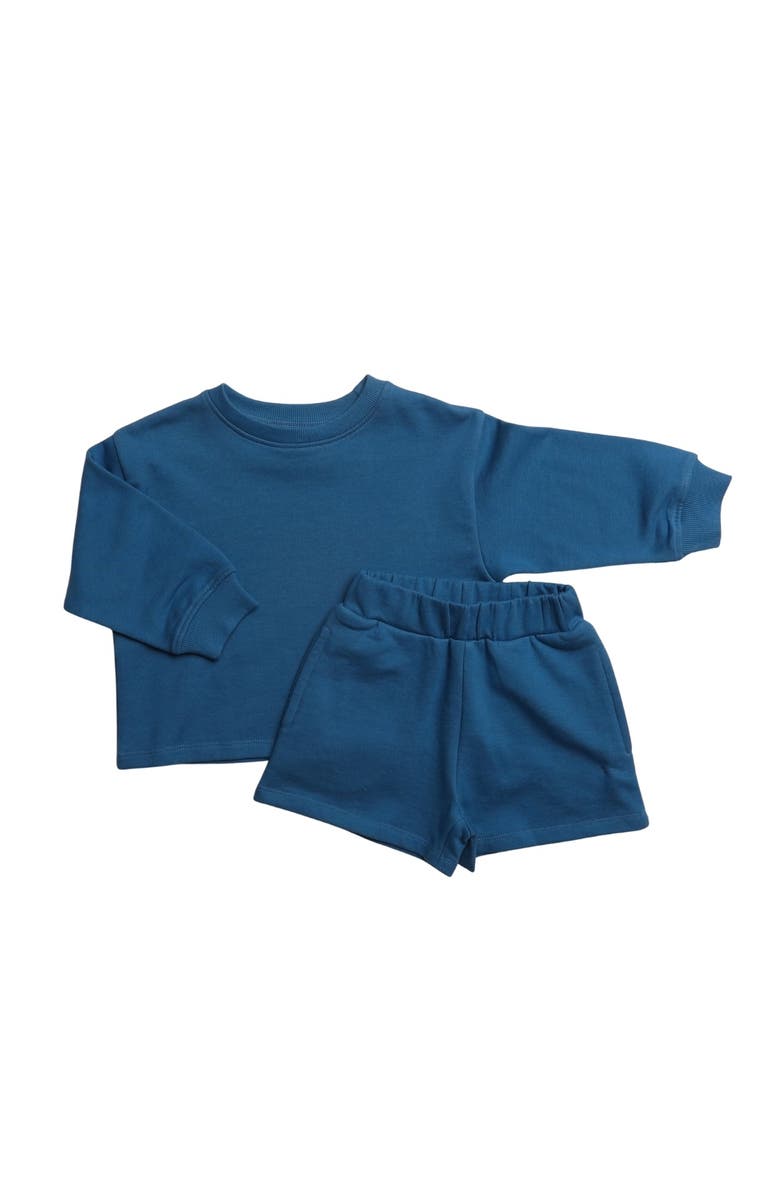 Winnie + Crew Rowe Set, Main, color, Vallarta Blue