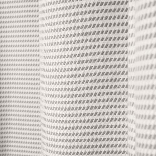 Olive And Linen Olive & Linen Pixel Shower Curtain In Gray