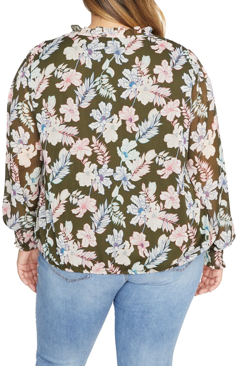 Sanctuary Love in Bloom Floral Blouse, Alternate, color, 