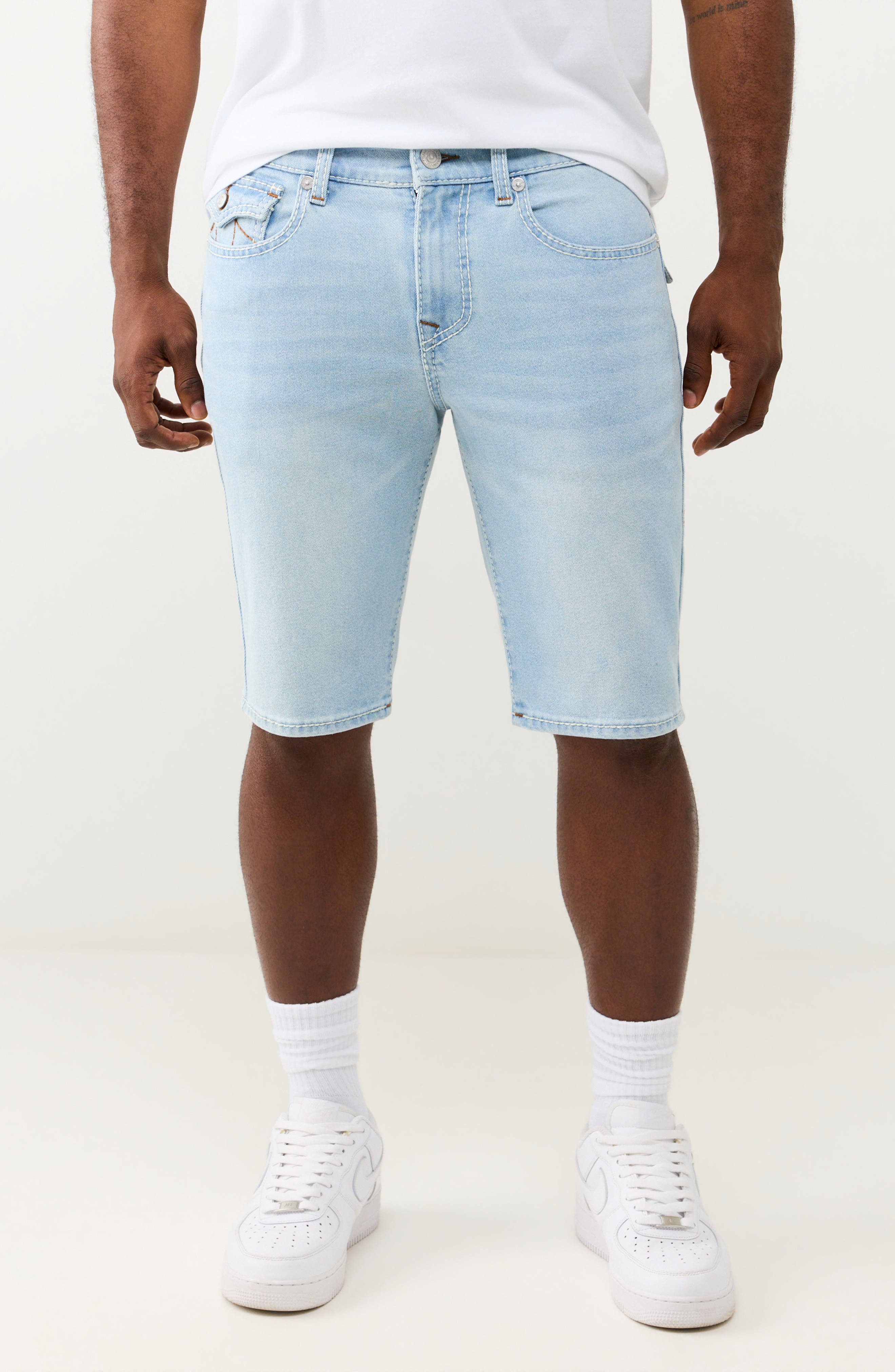 True Religion Rocco Big T Flap Shorts