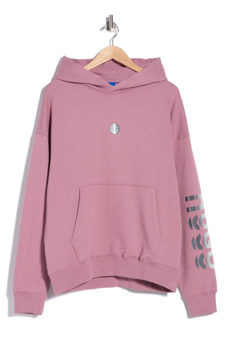 Niftyhood Hoodie, Alternate, color, DARK PINK