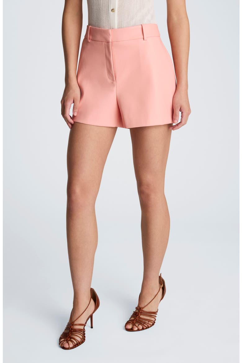 Faux Leather Shorts, Alternate, color, SOFT PEACH