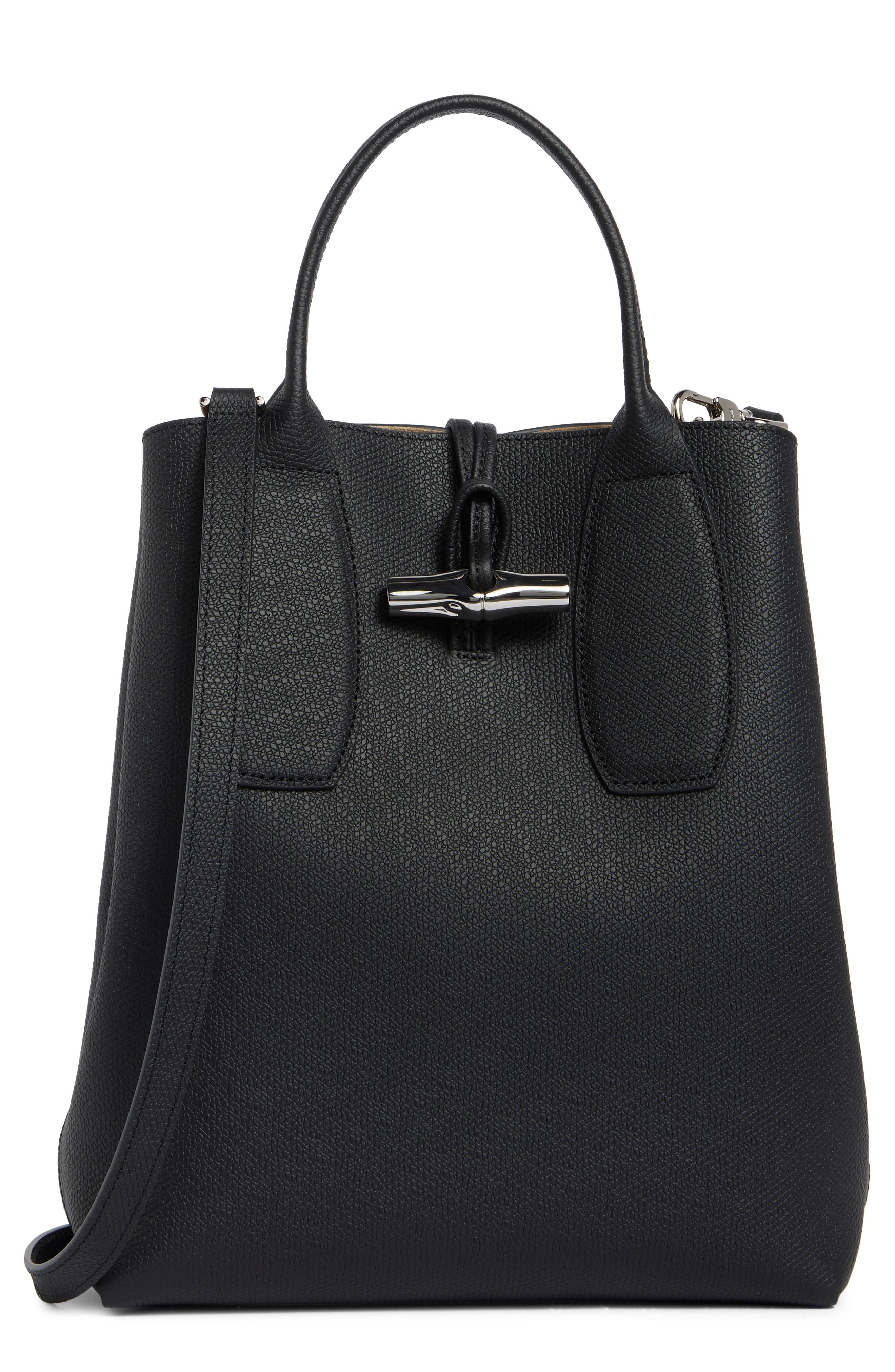 Medium Le Roseau Leather Tote