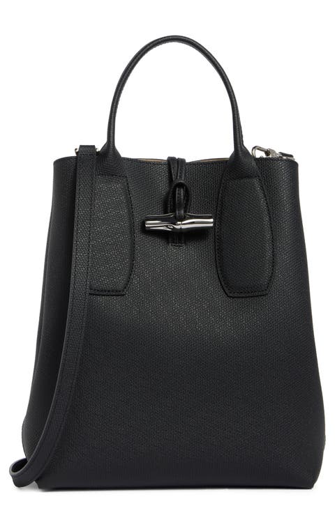 Medium Le Roseau Leather Tote