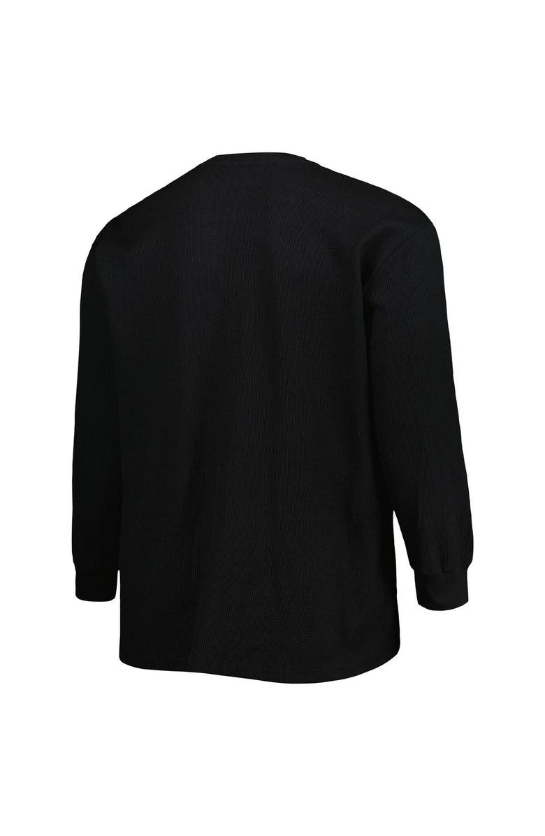 FANATICS Men's Fanatics Branded Black Arizona Cardinals Big & Tall Thermal Long Sleeve T-Shirt, Alternate, color, 