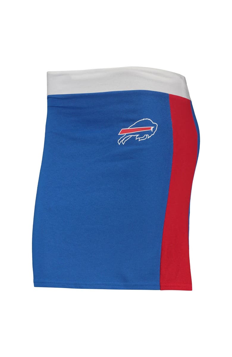 REFRIED APPAREL Women's Refried Apparel Royal Buffalo Bills Sustainable Short Skirt, Alternate, color,