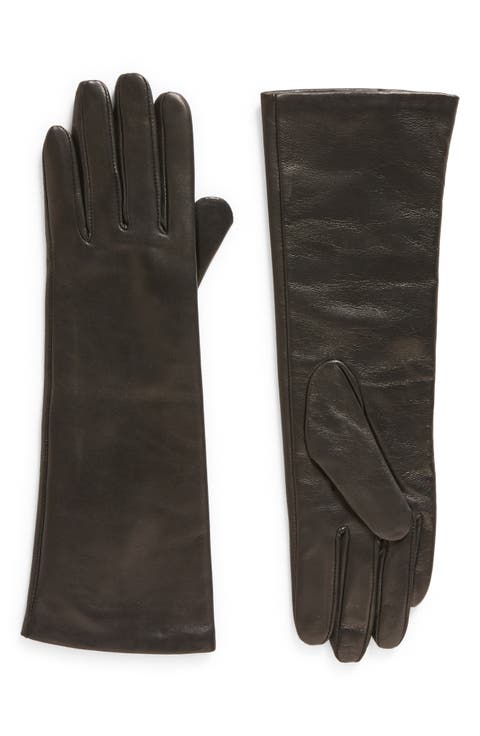 Cashmere Lined Leather Gloves