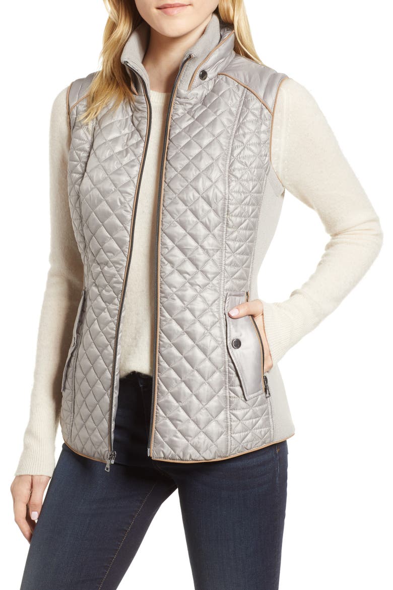 Quilted & Knit Vest video