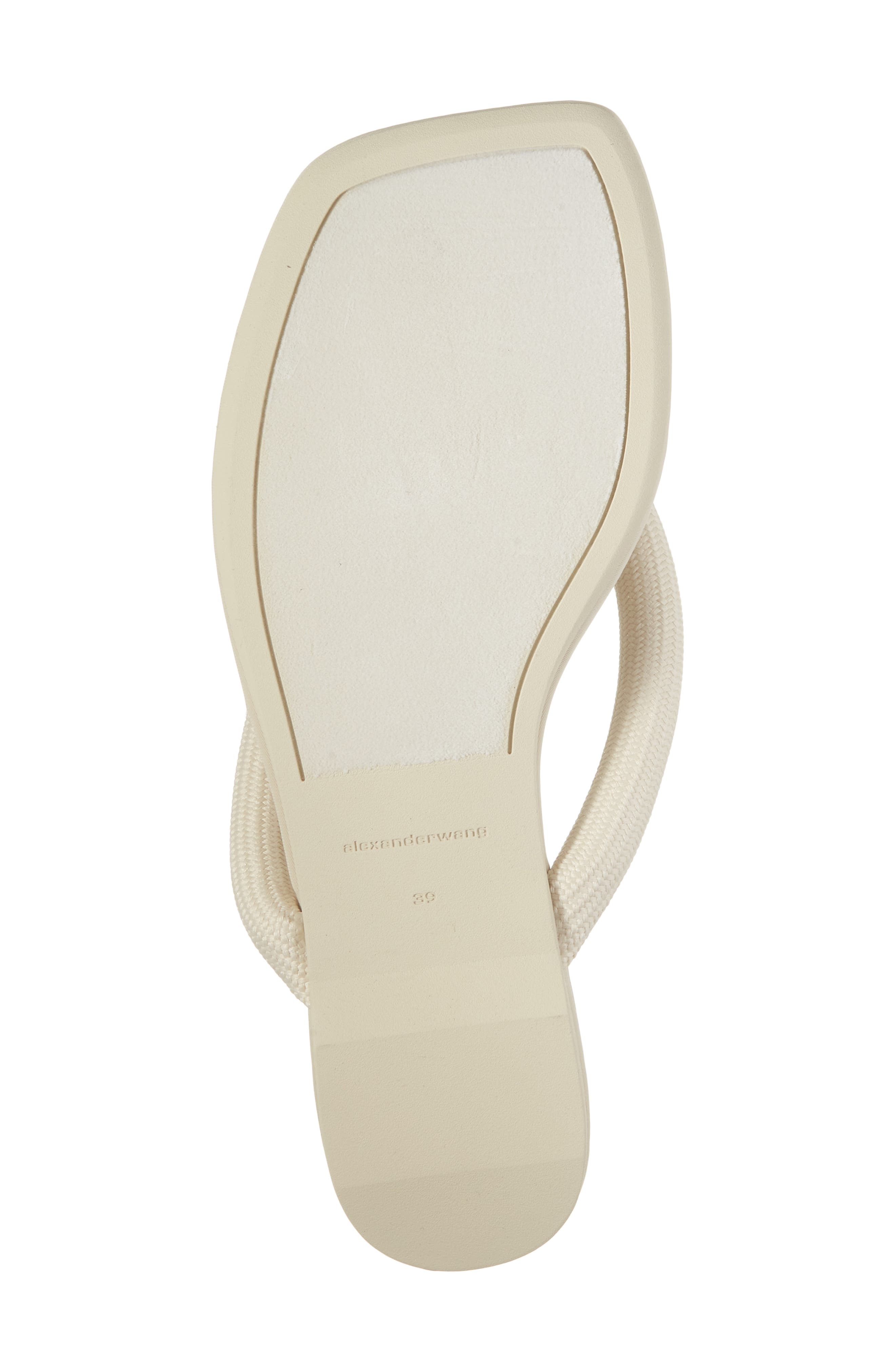 Jenna Tubular Strap Flip Flop, Alternate, color, VANILLA
