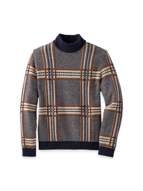 Wool Mockneck Sweater