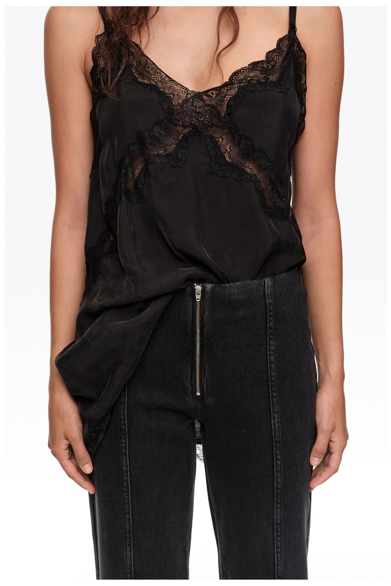 Straight Cropped Denim Trousers, Alternate, color, DENIM