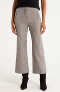 Veronica Beard Dova High Waist Wide Leg Crop Pants