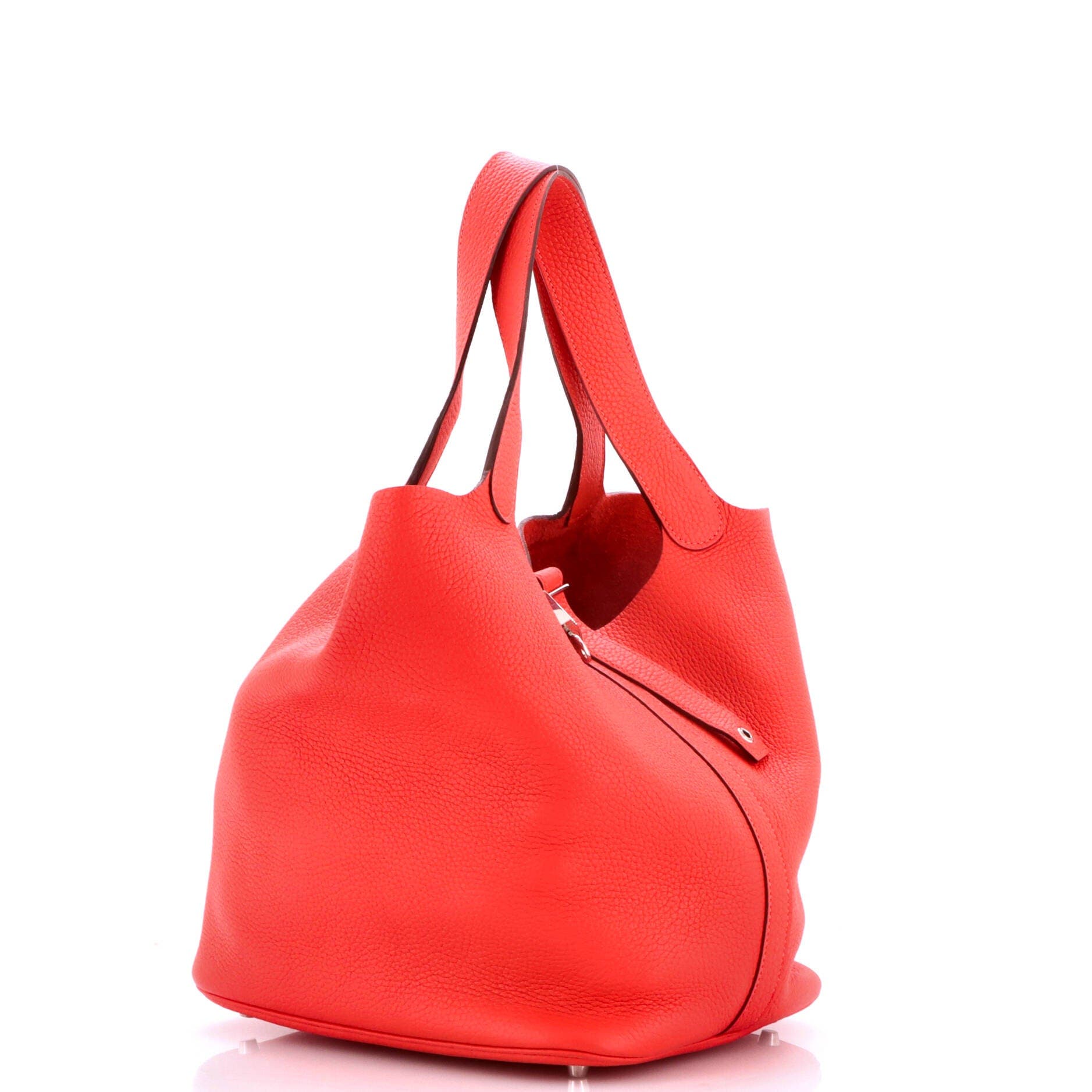 Picotin Lock Bag Clemence GM, Alternate, color, Red