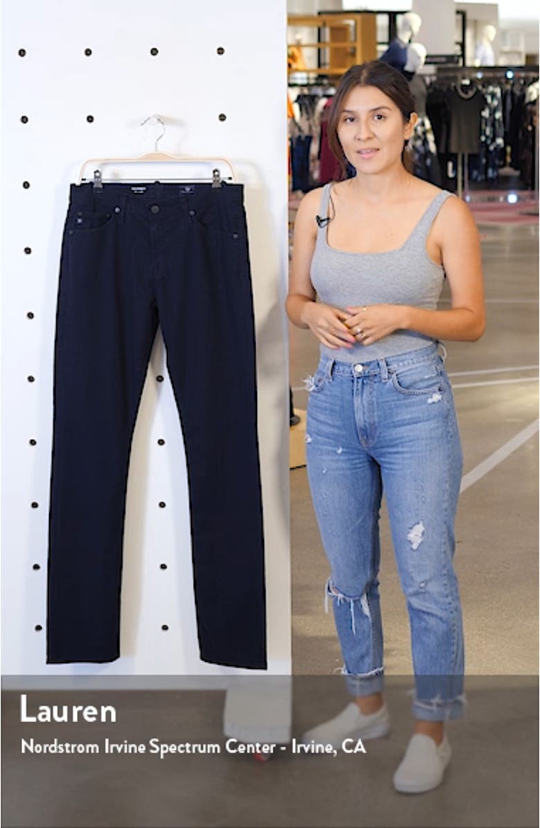 Everett Slim Straight Leg Pants, sales video thumbnail