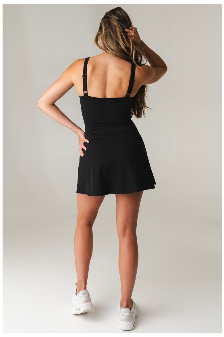Cloud II Square Dress, Alternate, color, Midnight