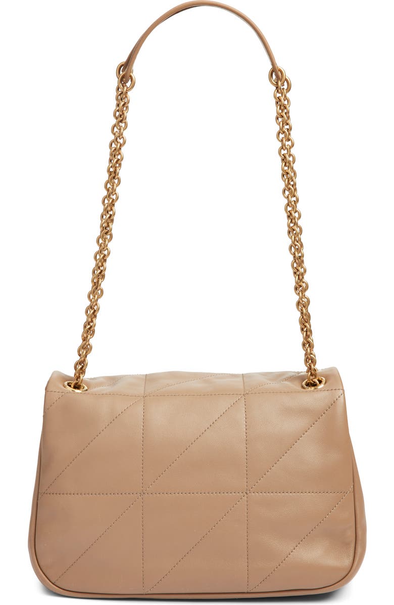 Saint Laurent Small Jamie 4.3 Patchwork Leather Shoulder Bag, Alternate, color, Madder Brown