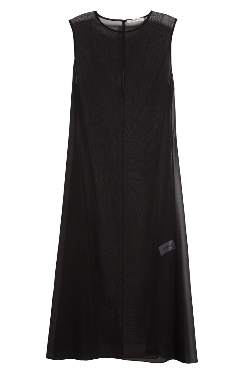 Peter Do Sheer Shift Dress, Alternate, color,