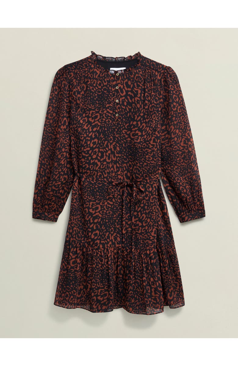 HOBBS LONDON Monikah Dress, Alternate, color, Black Copper