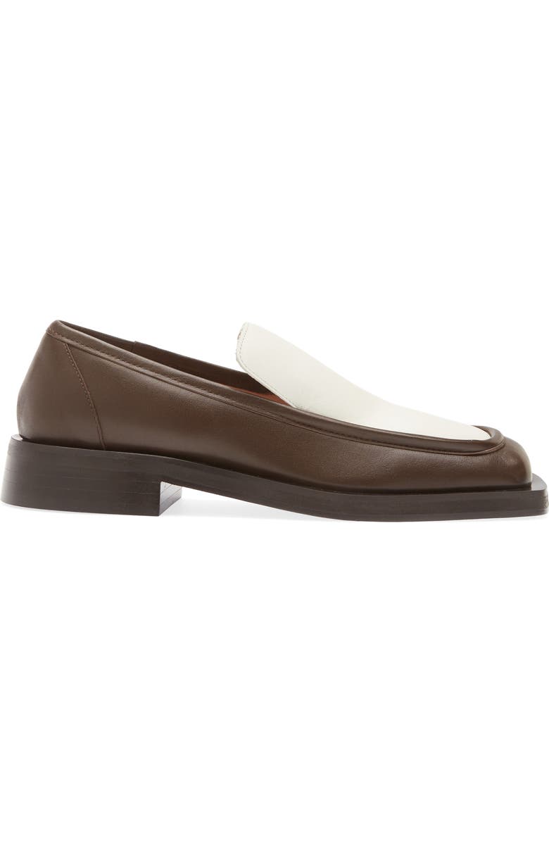 GIA BORGHINI Rosie Two-Tone Square Toe Loafer, Alternate, color,