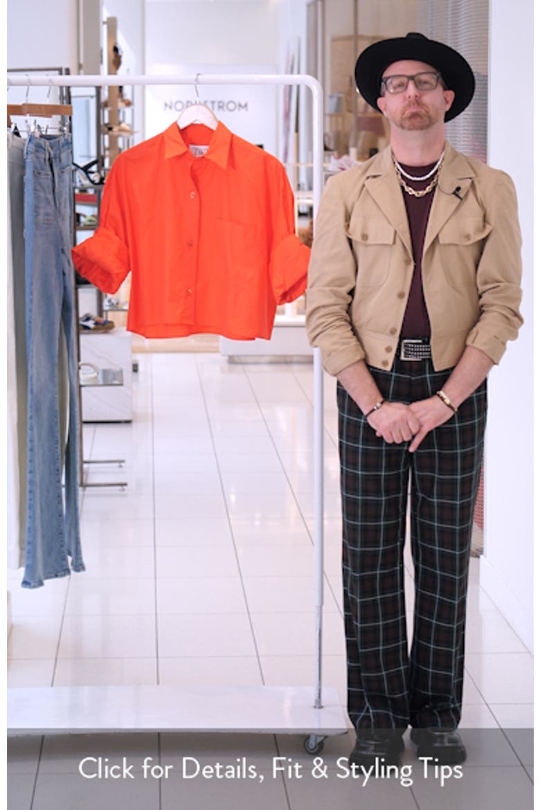 Next Crop Button-Up Shirt video