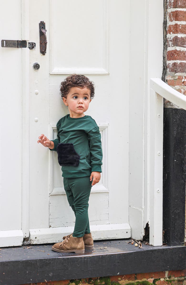 Manière Kids' Couture Sweatshirt & Pants Set, Alternate, color, 