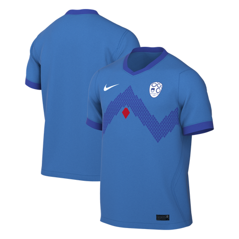 Men's Nike Blue Slovenia National Team 2026 Away Stadium Replica Jersey