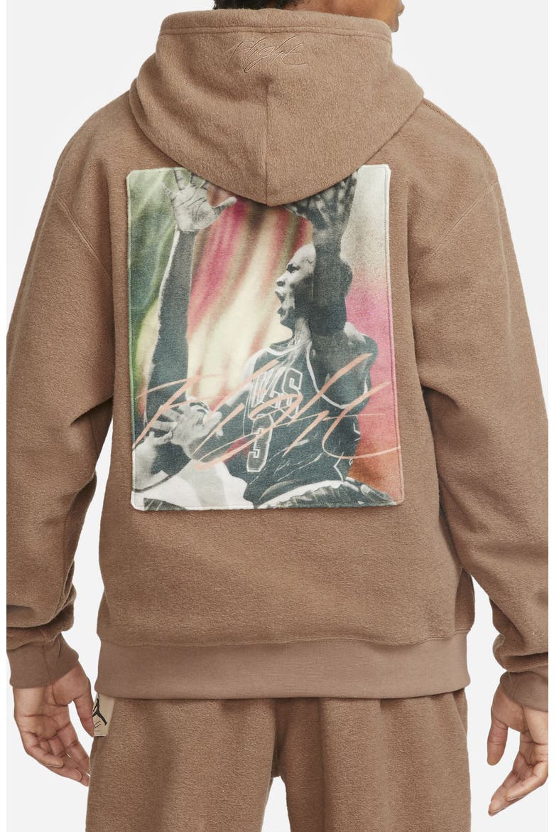 Flight Heritage Graphic Hoodie, Alternate, color, ARCHAEO BROWN