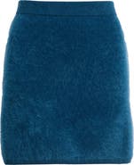 Nordstrom Brushed Cashmere Miniskirt