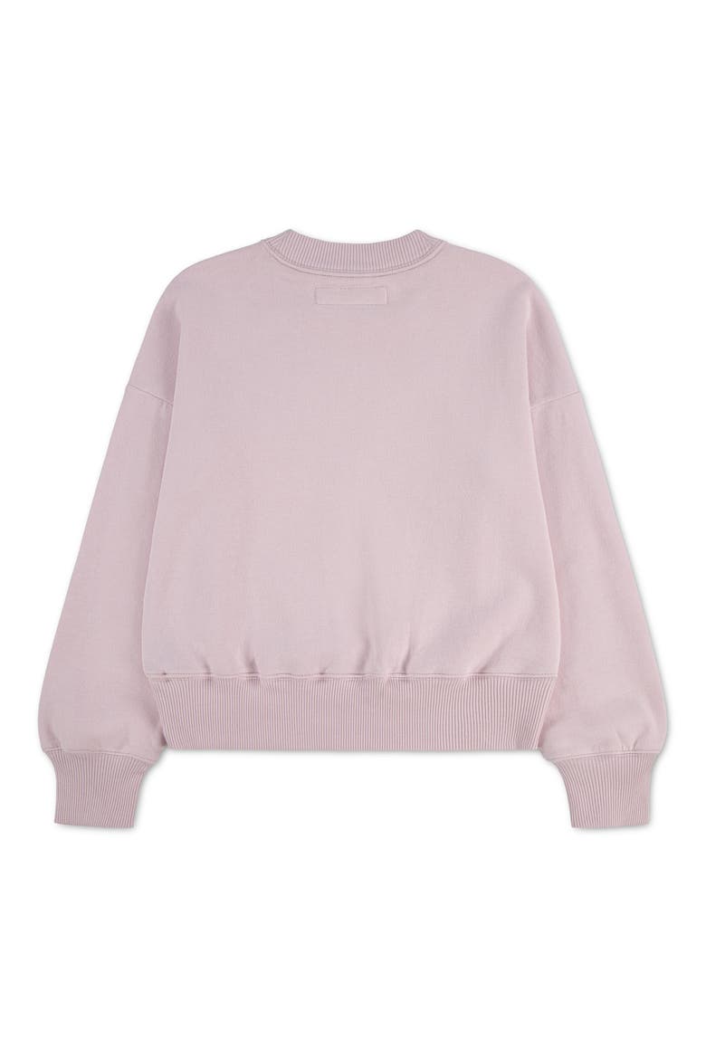 Kids' NYC Gingham Sweatshirt, Alternate, color, CHALK PINK