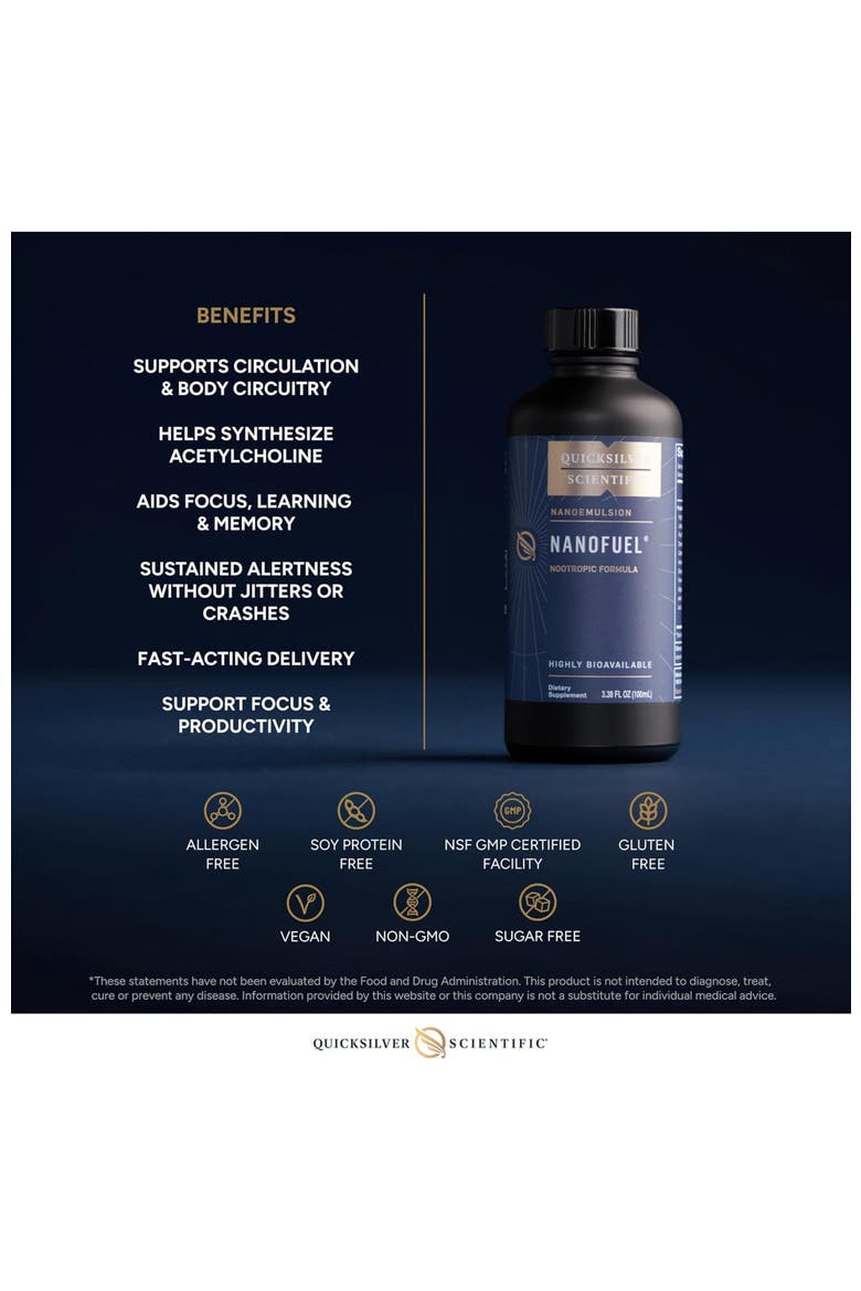 NanoFuel Nootropic Supplement, Alternate, color, None