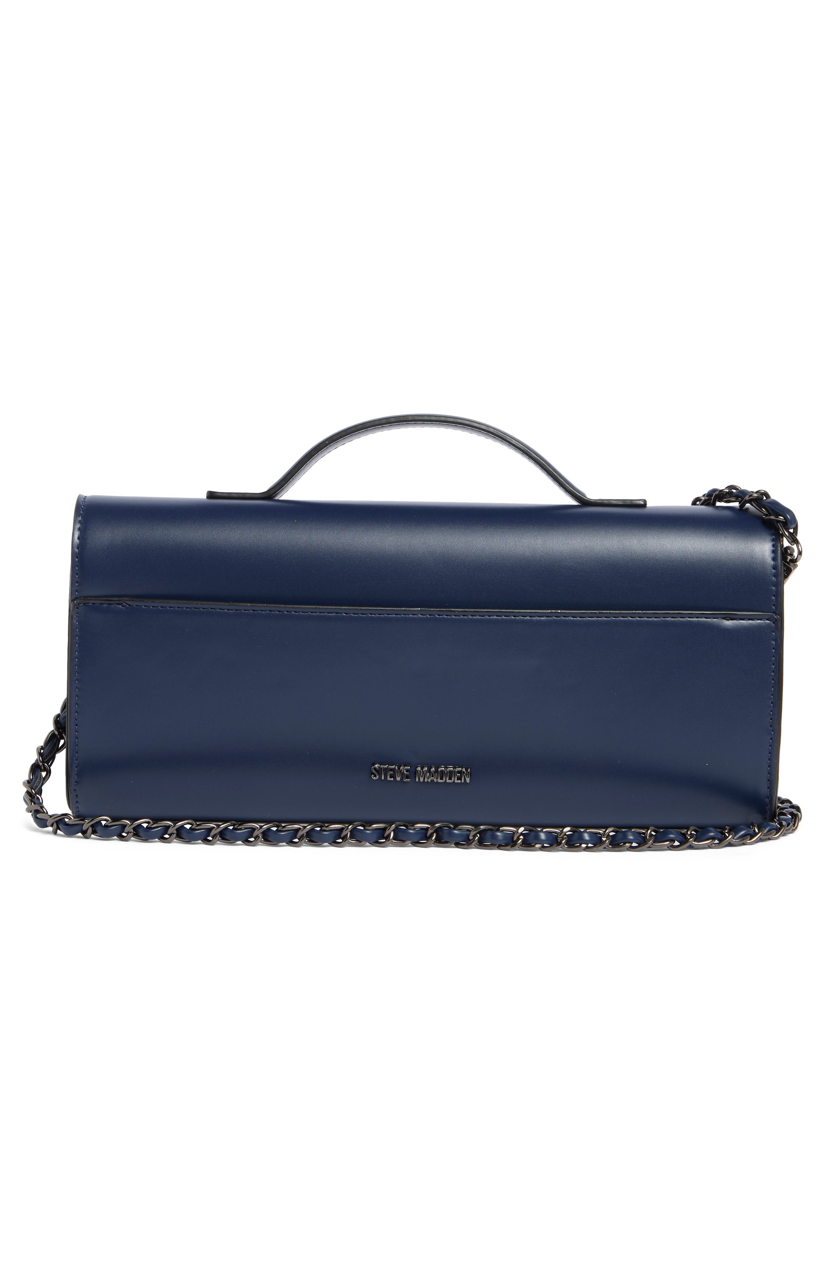 Benovi Clutch, Alternate, color, NAVY