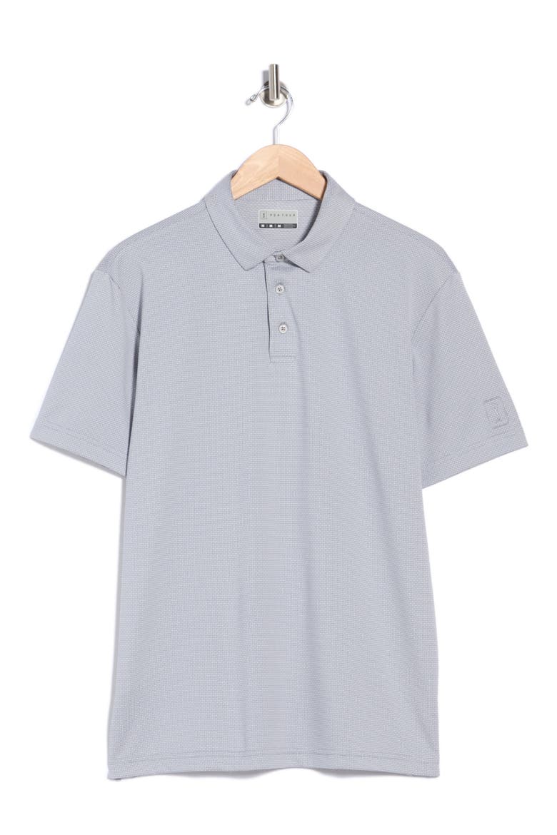 Jacquard Polo, Alternate, color, TRADEWINDS