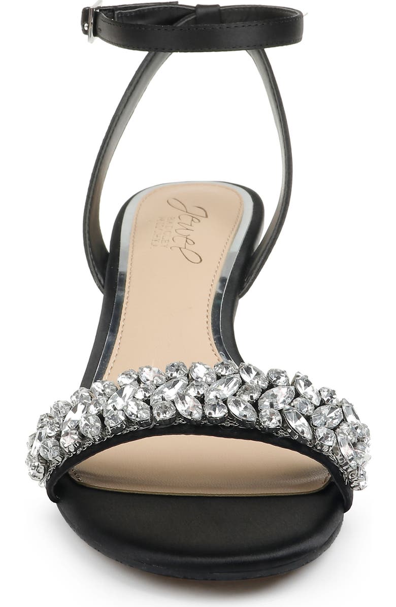 Jewel Badgley Mischka Bellevue Ankle Strap Wedge Sandal, Alternate, color,