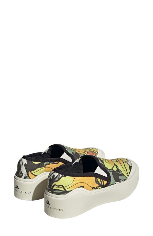 Adidas By Stella Mccartney Court Slip-on Sneaker In Multi
