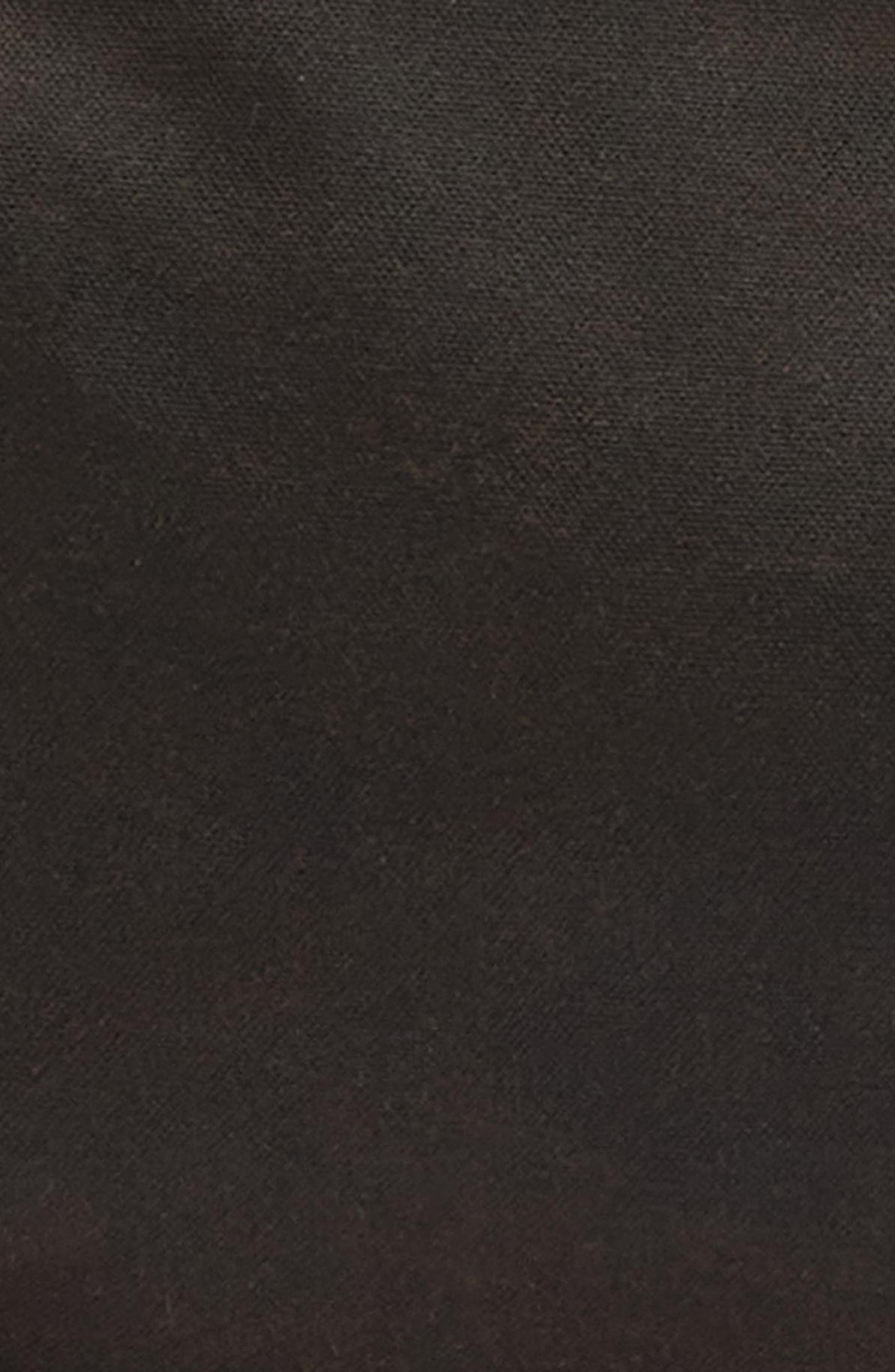 Barbour Field Water Resistant Waxed Cotton Duffle Bag, Alternate, color, Olive/Black