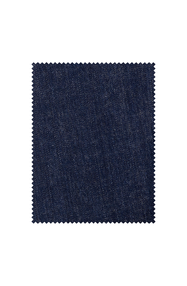 Paul Fredrick Denim Flat Front Pants, Alternate, color, Black