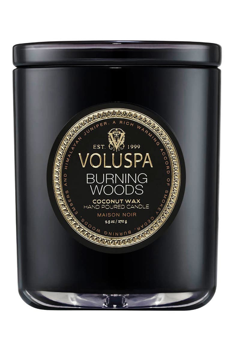 Burning Woods Classic Candle, Alternate, color, NO COLOR