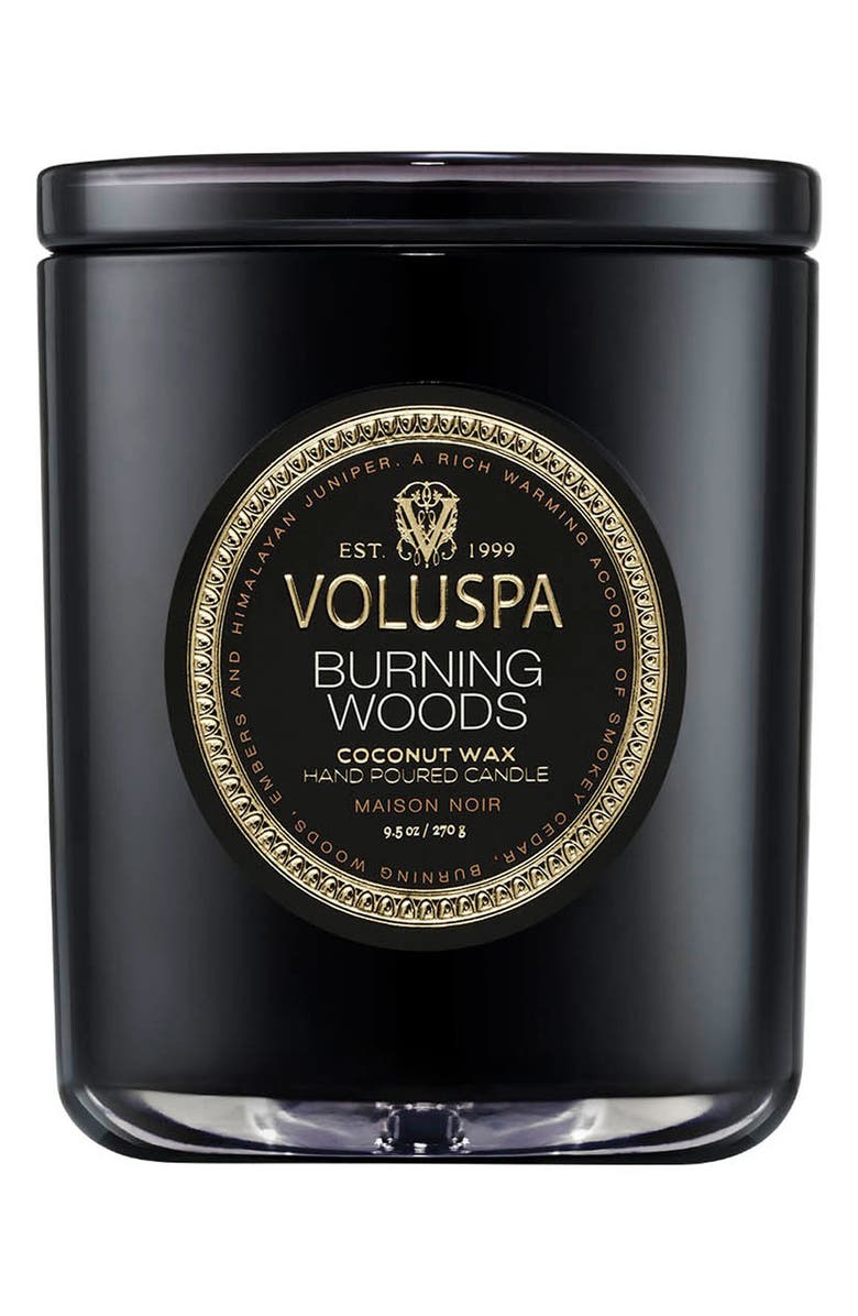 Voluspa Burning Woods Classic Candle, Alternate, color,