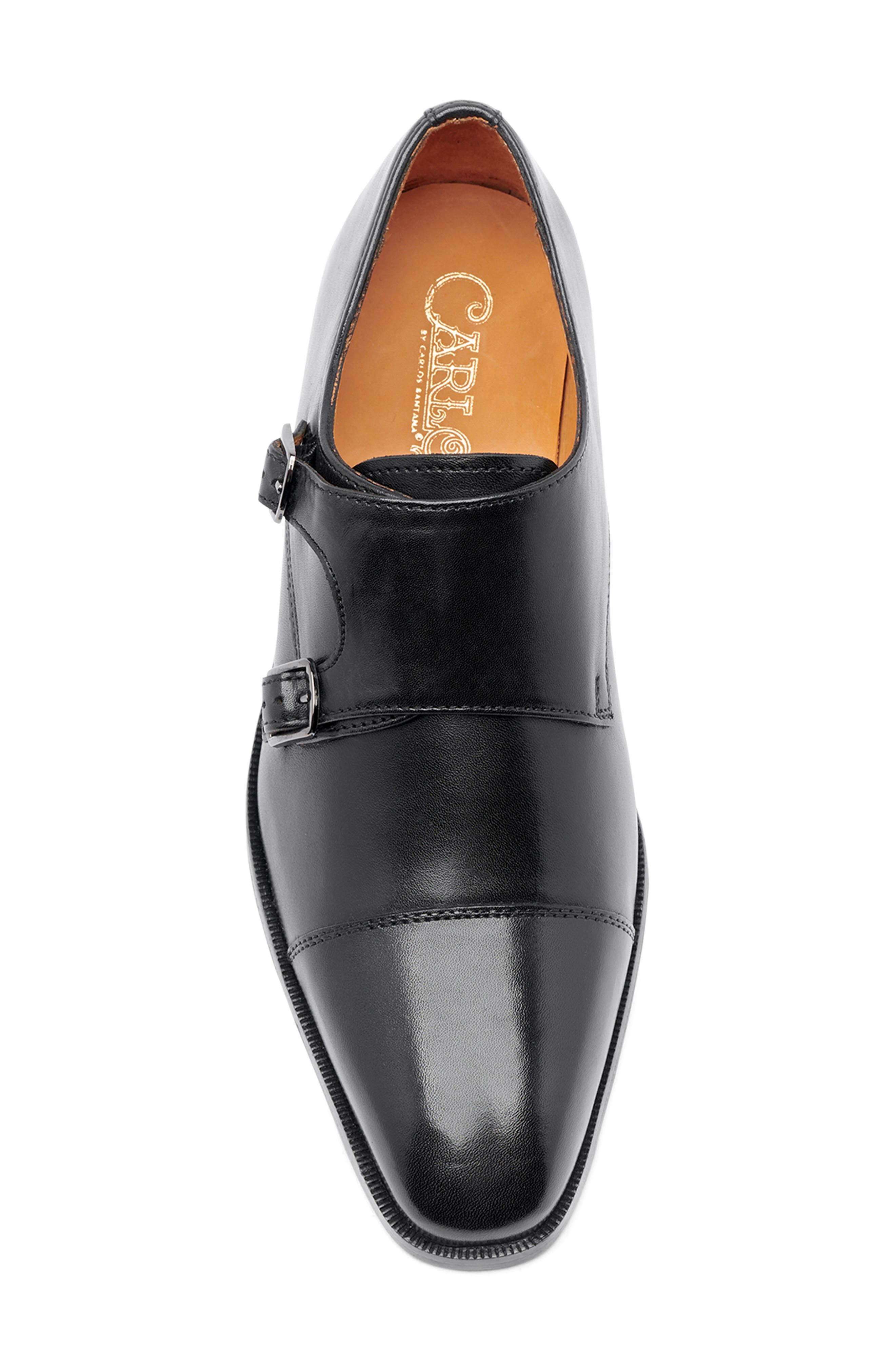 CARLOS SANTANA Passion Monk Shoe, Alternate, color, Black