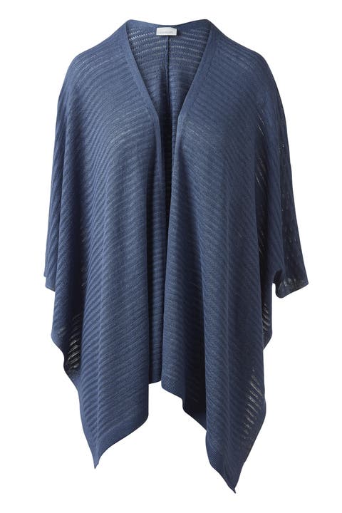 Openwork Ruana