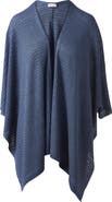 Kinross Cashmere Openwork Ruana
