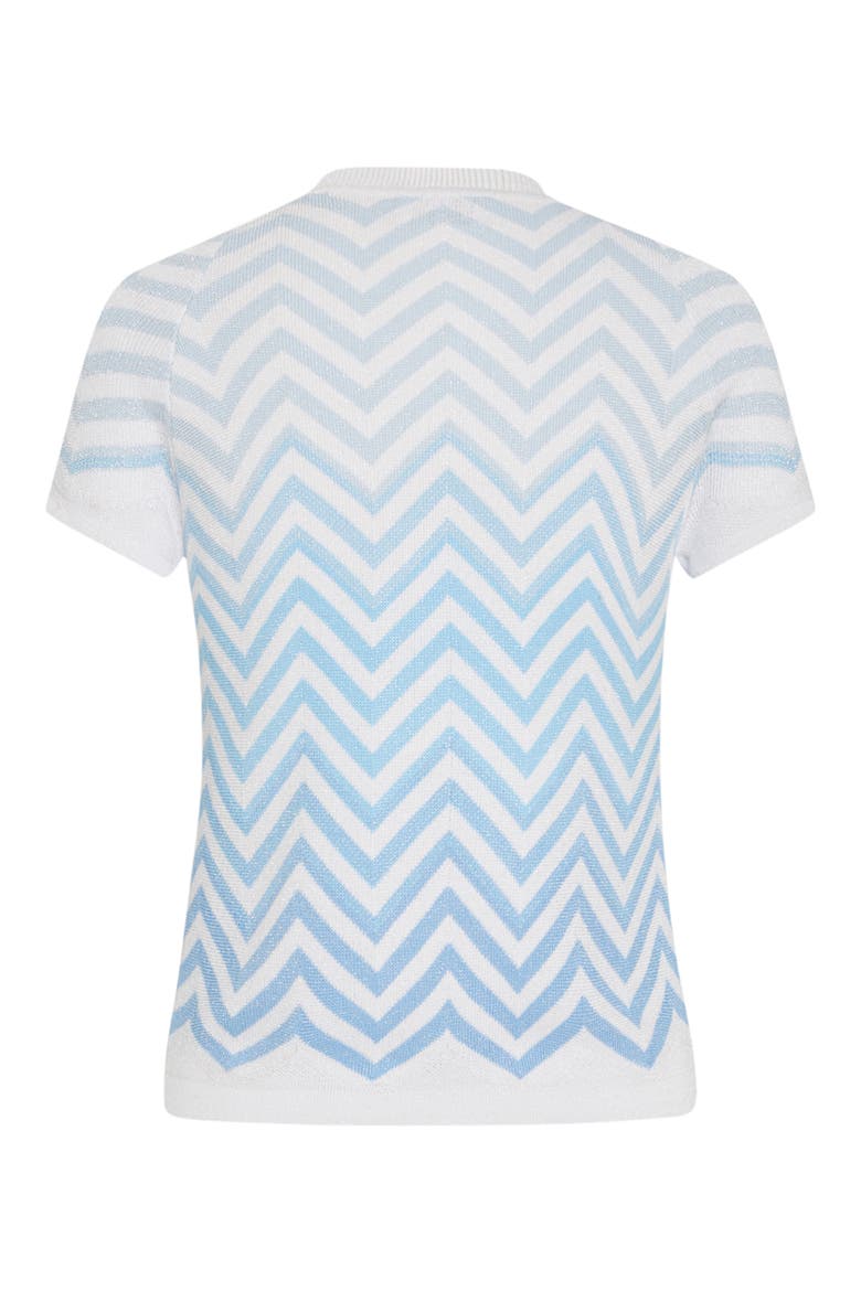 Kaira Metallic Stripe Sweater, Alternate, color, BLUE MULTI