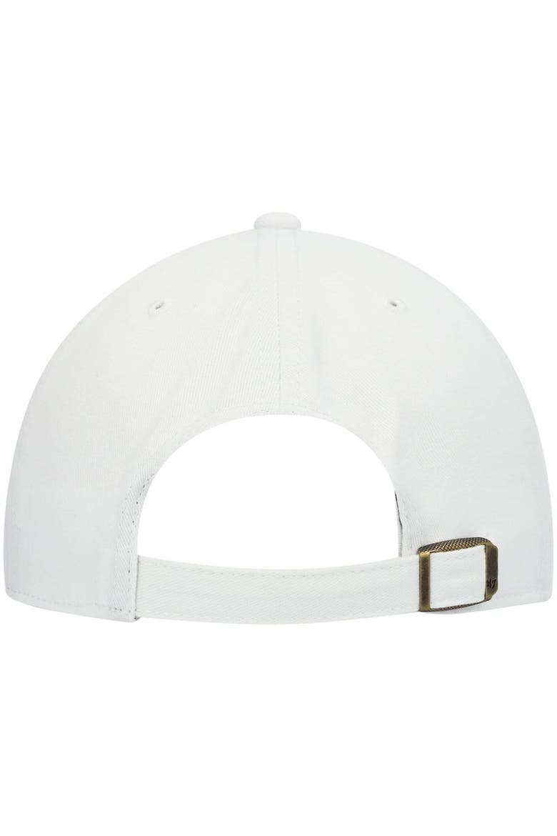 Women's '47 White North Carolina Tar Heels Miata Clean Up Logo Adjustable Hat, Alternate, color, White
