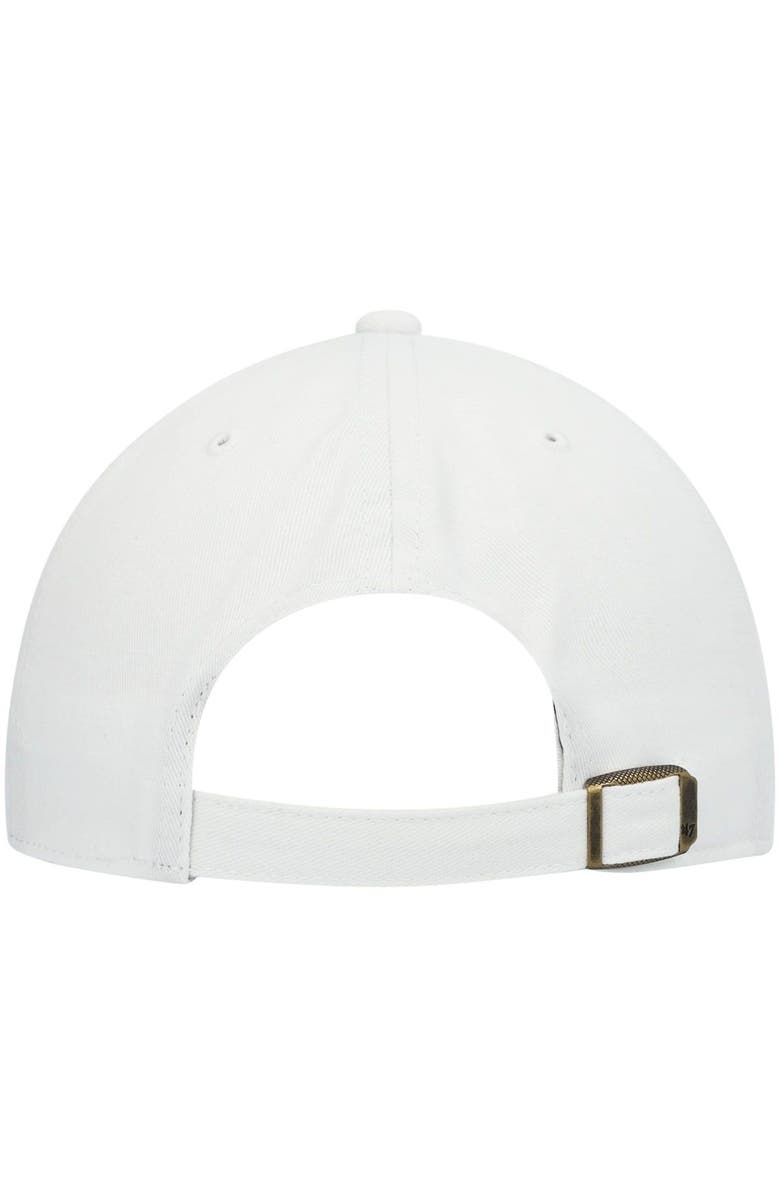 '47 Women's '47 White North Carolina Tar Heels Miata Clean Up Logo Adjustable Hat, Alternate, color, 