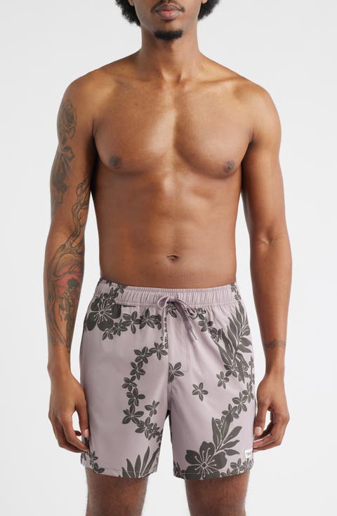 Printed Day Board Shorts