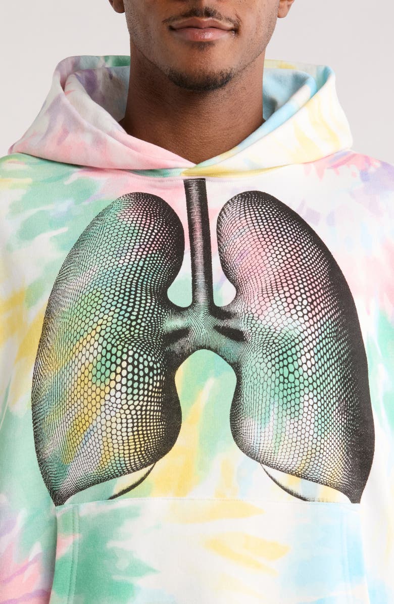 PLEASURES Dysfunction Graphic Hoodie, Alternate, color, Multi