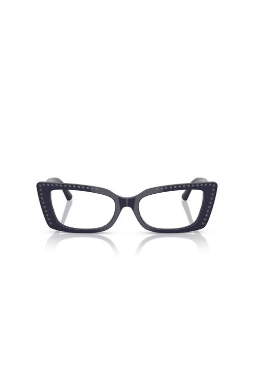 Jimmy Choo 53mm Cat Eye Optical Glasses In Black