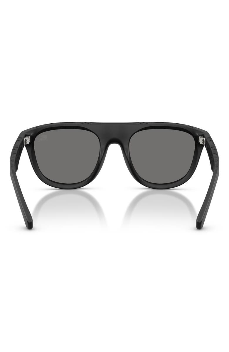 Burberry 55mm Square Sunglasses, Alternate, color, Matte Black