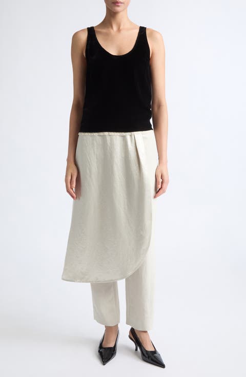 Lace Edge Scoop Neck Camisole