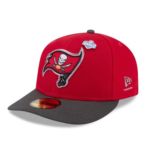 Men's New Era  Red/Pewter Tampa Bay Buccaneers 2026 NFL Draft Pre-Curved 59FIFTY Fitted Hat